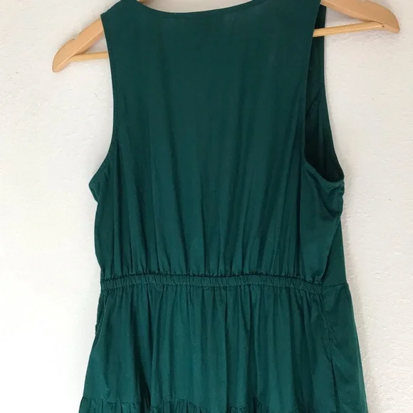 Forest Witch Green Sleeveless Maxi Dress - Picture 4 of 13
